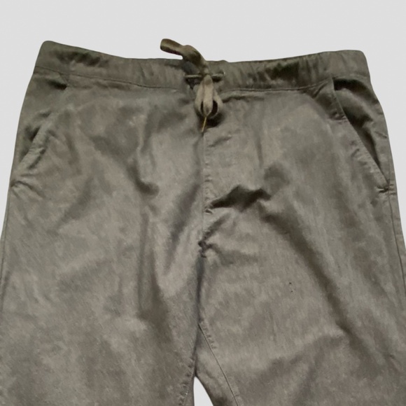 Tainted Denim Brown/Black Blend Mens Cotton Blend Thick Jogger Pant- Sz-37/38 - Picture 2 of 16